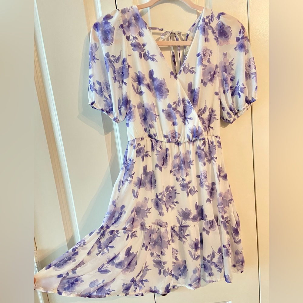 Altar’d State Purple Floral Dress